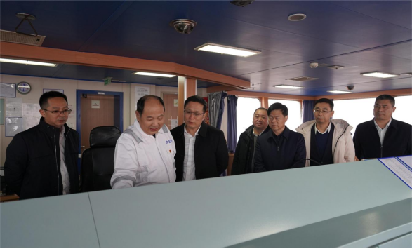 省紀委監(jiān)委派駐江蘇交控紀檢監(jiān)察組組長周奇恒 調研江蘇遠洋
