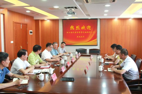 毛雪強(qiáng)總經(jīng)理會(huì)見浙海集團(tuán)潘朝剛董事長(zhǎng)一行