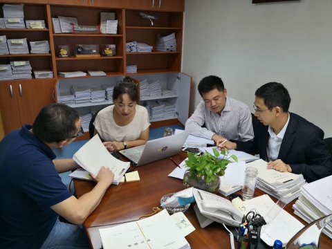 公司紀(jì)委書記戴偉調(diào)研檢查江遠(yuǎn)香港公司