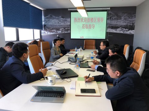 鼓樓區(qū)領導蒞臨新世紀公司調研指導