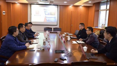 錦國投（大連）發(fā)展有限公司來我司來訪