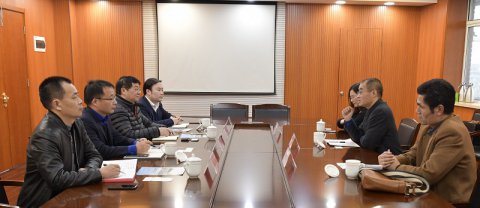 偉航國際船務(wù)來我司來訪