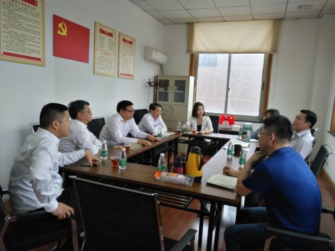 省港口集團領(lǐng)導(dǎo)蒞臨新世紀(jì)張家港分公司調(diào)研