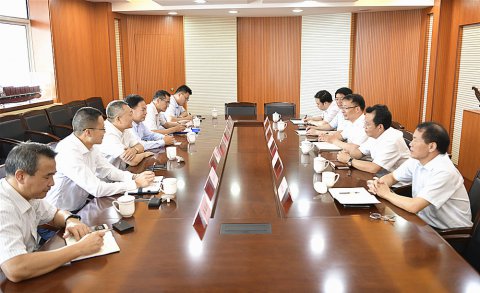 中銀保險有限公司來我司進行業(yè)務調研