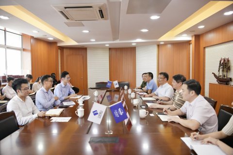 泛奧升（中國）船務(wù)服務(wù)有限公司拜訪我司