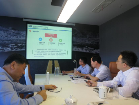 晁陽董事長對新世紀(jì)貨運、通海進(jìn)行調(diào)研