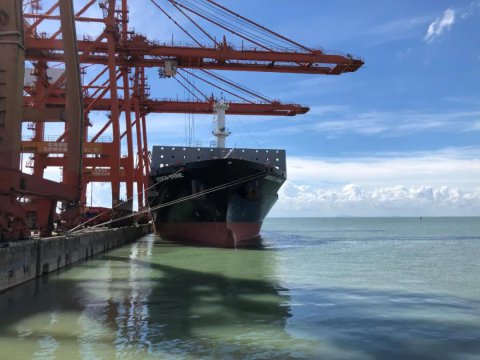 穩(wěn)安全 保效益 太倉海運成功恢復(fù)煙花運輸業(yè)務(wù)